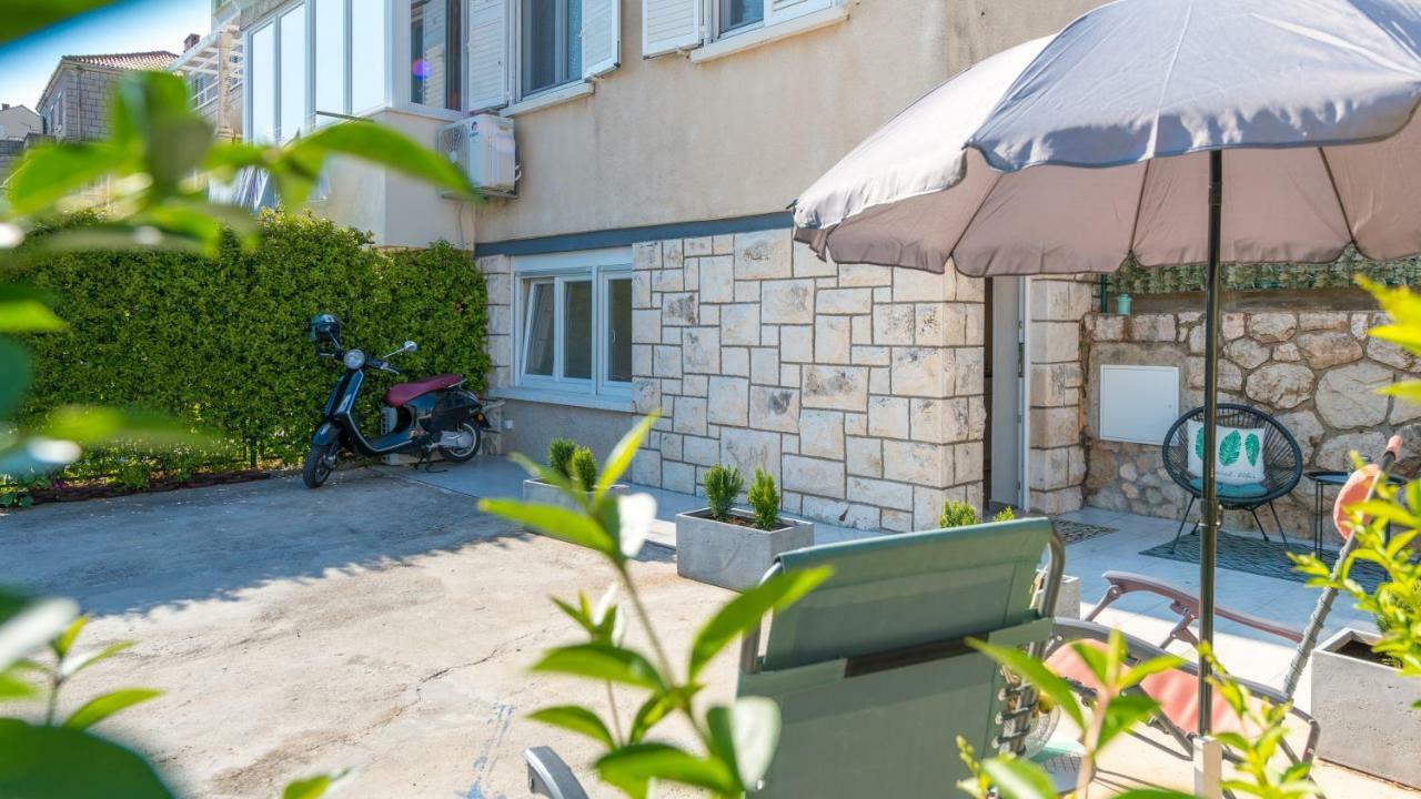 Brand New Studio With Terrace & Parking Dubrovnik Eksteriør billede