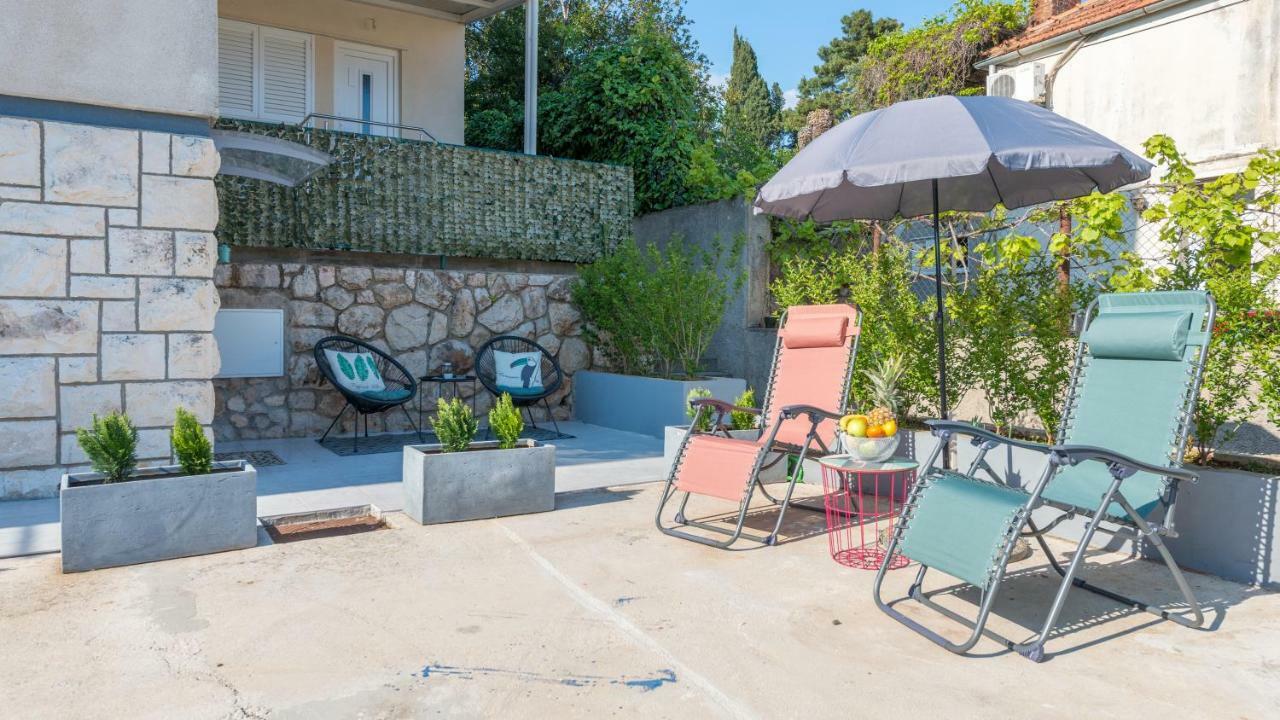 Brand New Studio With Terrace & Parking Dubrovnik Eksteriør billede