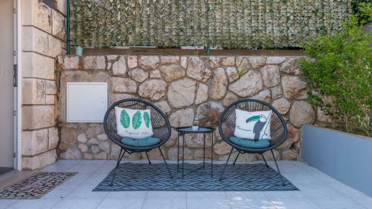 Brand New Studio With Terrace & Parking Dubrovnik Eksteriør billede