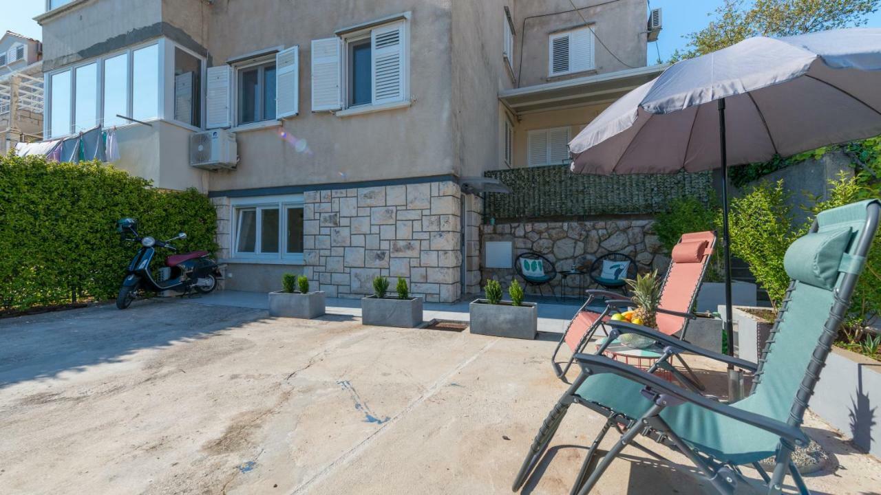 Brand New Studio With Terrace & Parking Dubrovnik Eksteriør billede